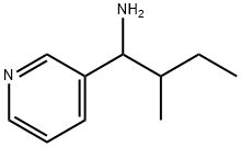 2-methyl-1-(pyridin-3-yl)butan-1-amine Struktur