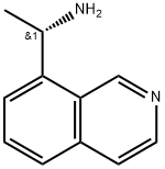 (S)-1-(Isoquinolin-8-yl)ethanamine Struktur