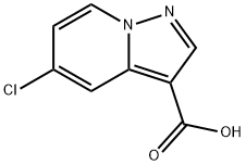 5-Chloropyrazolo[1,5-a]pyridine-3-carboxylic acid Struktur