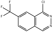 1-chloro-7-(trifluoromethyl)phthalazine Struktur