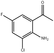 1-(2-Amino-3-chloro-5-fluorophenyl)ethanone Struktur