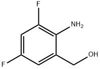 2-Amino-3,5-difluorobenzyl Alcohol Struktur