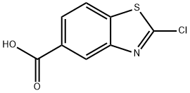 2-Chlorobenzo[d]thiazole-5-carboxylic acid Struktur