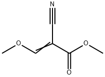 Methyl Methoxymethylenecyanoacetate Struktur