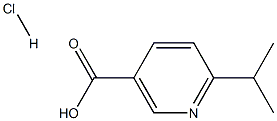 6-Isopropylnicotinic acid hydrochloride Struktur