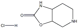 octahydro-[1,3]oxazolo[5,4-c]pyridin-2-one hydrochloride Struktur