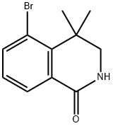 5-bromo-4,4-dimethyl-3,4-dihydroisoquinoline-1(2H)-one