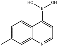 (7-methylquinolin-4-yl)boronic acid Struktur