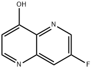 7-Fluoro-[1,5]naphthyridin-4-ol Struktur