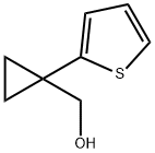 1-(2-Thienyl)-cyclopropanemethanol Struktur