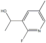 1-(2-Fluoro-5-methylpyridin-3-yl)ethan-1-ol Struktur