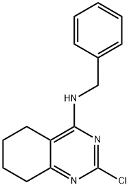 N-benzyl-2-chloro-5,6,7,8-tetrahydroquinazolin-4-amine Struktur