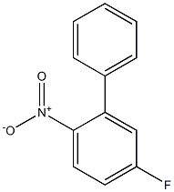 4-fluoro-1-nitro-2-phenylbenzene Struktur