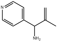 2-methyl-1-(pyridin-4-yl)prop-2-en-1-amine Struktur