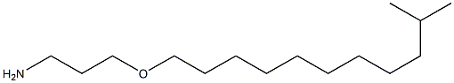 Isododecyloxypropyl amine Struktur