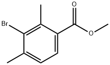 Methyl 3-bromo-2,4-dimethylbenzoate Struktur