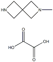 2,6-Diazaspiro[3.3]heptane, 2-methyl-, ethanedioate (1:?) Struktur