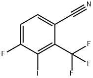 4-fluoro-3-iodo-2-(trifluoromethyl)benzonitrile(WXG00739) Struktur