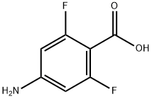 4-amino-2,6-difluoro- Benzoic acid Struktur