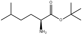 tert-Butyl 2-amino-5-methylhexanoate Struktur