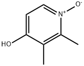 2,3-dimethyl-4-Pyridinol N-oxide Struktur