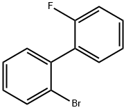 2-Fluoro-2'-Bromobiphenyl Struktur