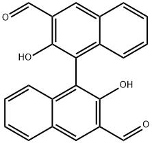 (R)-2,2'-dihydroxy-[1,1'-Binaphthalene]-3,3'-dicarboxaldehyde Struktur