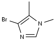 4-bromo-1,5-dimethyl-1H-imidazole Struktur