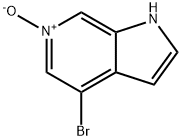 4-Bromo-1H-pyrrolo[2,3-c]pyridine 6-oxide Struktur