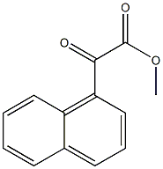 Methyl 2-(naphthalen-1-yl)-2-oxoacetate Struktur