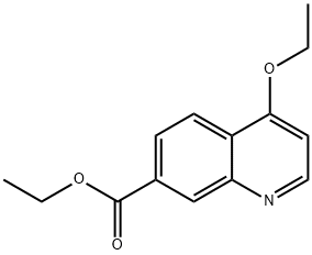 Ethyl 4-ethoxyquinoline-7-carboxylate Struktur