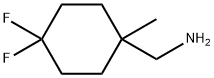 (4,4-difluoro-1-methylcyclohexyl)methanamine Struktur