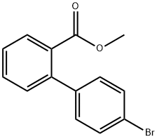 methyl 4'-bromo-[1,1'-biphenyl]-2-carboxylate Struktur