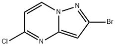 2-Bromo-5-chloropyrazolo[1,5-a]pyrimidine Struktur