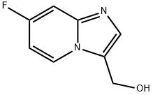 (7-fluoroimidazo[1,2-a]pyridin-3-yl)methanol Struktur