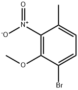 3-Nitro-3-methyl-6-bromoanisole Struktur