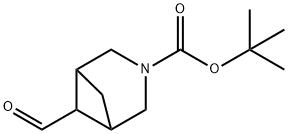 tert-butyl 6-formyl-3-azabicyclo[3.1.1]heptane-3-carboxylate Structure