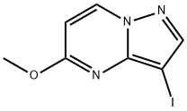 3-Iodo-5-methoxypyrazolo[1,5-a]pyrimidine Struktur