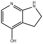 2,3-Dihydro-1H-pyrrolo[2,3-b]pyridin-4-ol Struktur