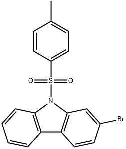 2-bromo-9-tosyl-9H-carbazole(WXG00367) Struktur