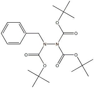 tri-tert-butyl 2-benzylhydrazine-1,1,2-tricarboxylate