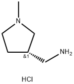 [(3S)-1-methylpyrrolidin-3-yl]methanamine dihydrochloride Struktur