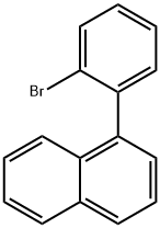 1-(2-bromophenyl)naphthalene Struktur