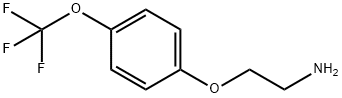 2-[4-(Trifluoromethoxy)phenoxy]-ethanamine Struktur