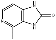 4-methyl-1H,2H,3H-imidazo[4,5-c]pyridin-2-one Struktur