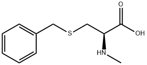 N-methyl-S-benzyl-L-cysteine Struktur