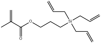 3-(Triallylsilyl)propyl Methacrylate (stabilized with MEHQ) Struktur