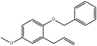 2-Allyl-1-(benzyloxy)-4-methoxybenzene Struktur