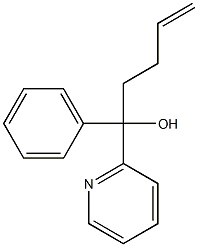 1-phenyl-1-(pyridin-2-yl)pent-4-en-1-ol, 2065187-27-9, 結(jié)構(gòu)式