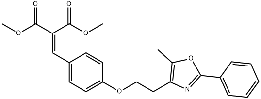 dimethyl 2-(4-(2-(5-methyl-2-phenyloxazol-4-yl)ethoxy)benzylidene)malonate(WXG03326)